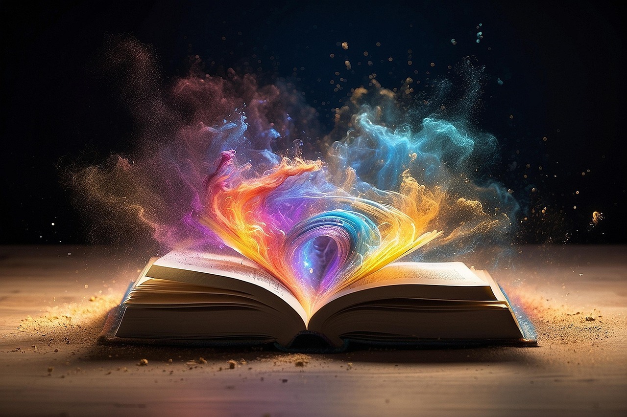 Livre magique qui libère des énergies