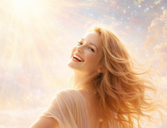 Femme-epanouie-et-heureuse (1) illustration d'une femme apaisée, libérée et épanouie