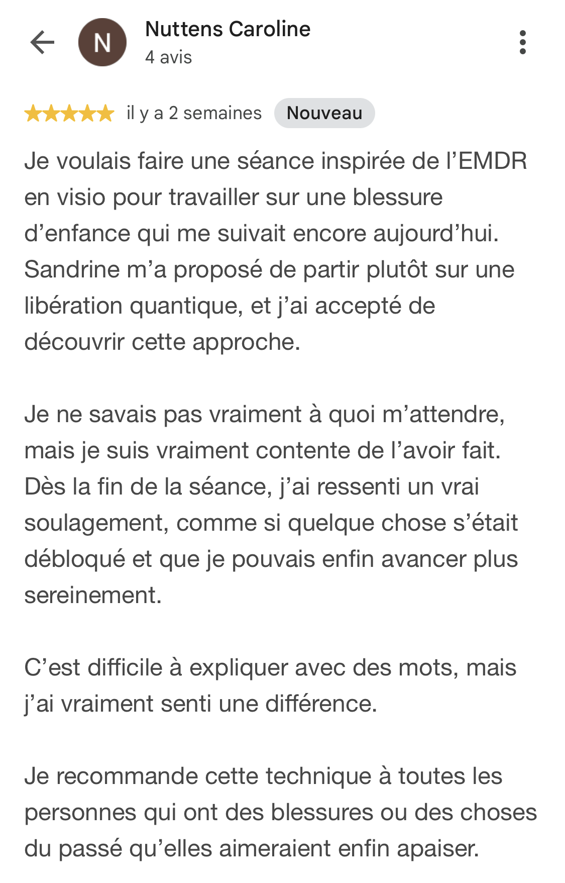 Avis libération quantique