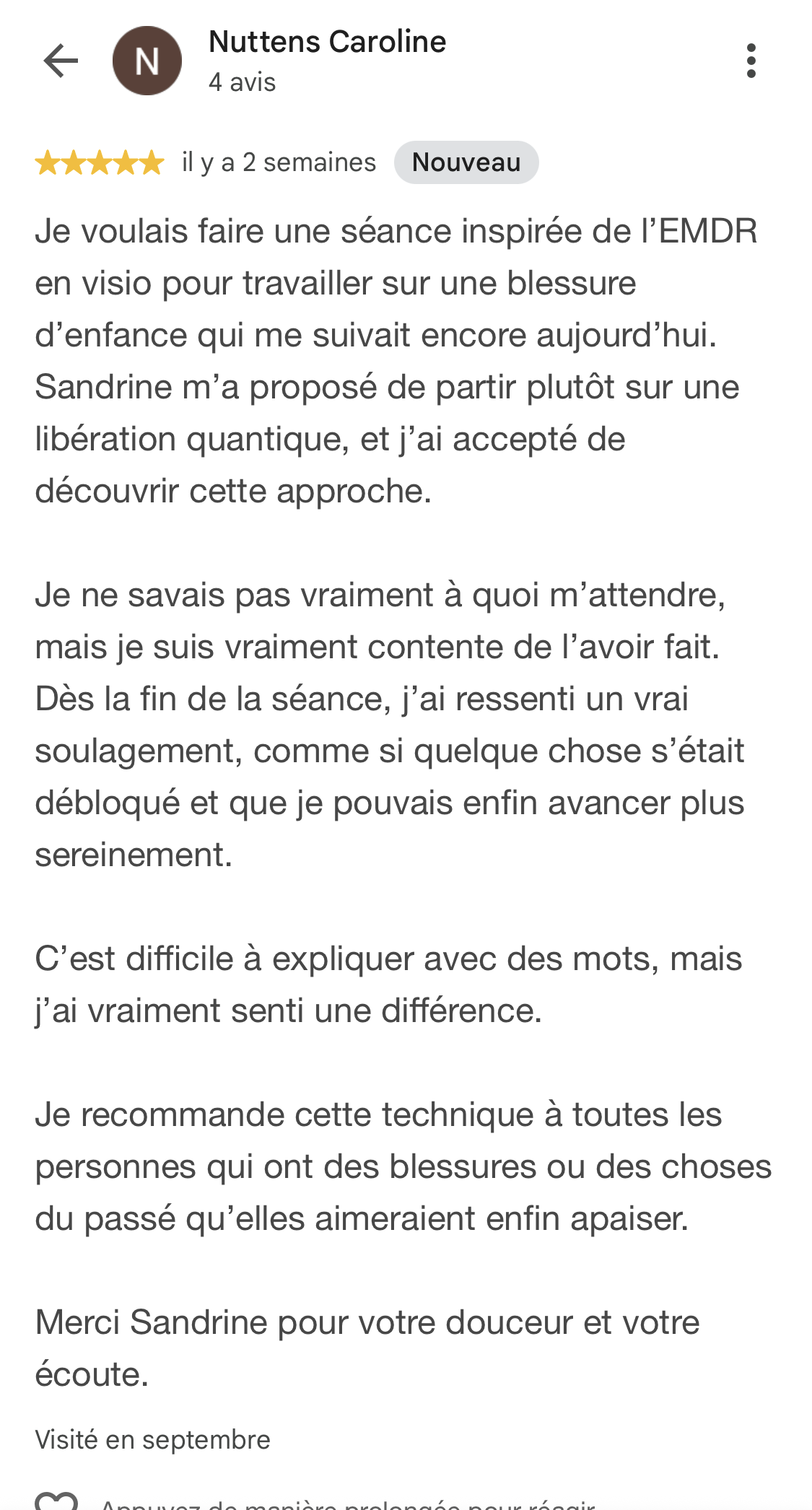 Avis libération quantique