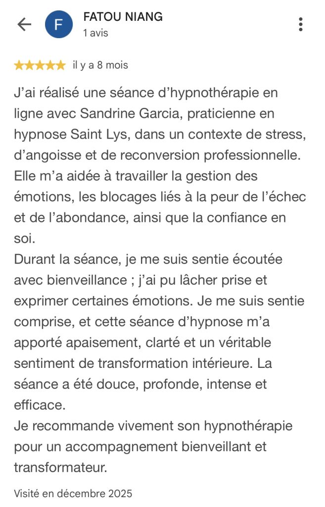 Avis Google – FATOU NIANG Avis Google de FATOU NIANG